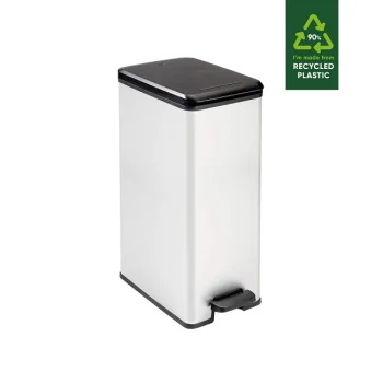 Curver kanta za otpatke 40l slim, silver CU 02340-582 Curver kanta za otpatke 40l slim, silver CU 02340-582